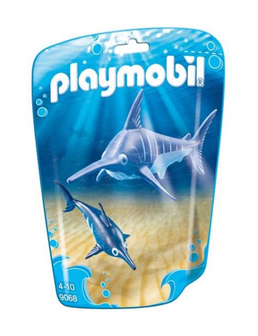 Playmobil - PEIXE-ESPADA COM BEBÉ 9068