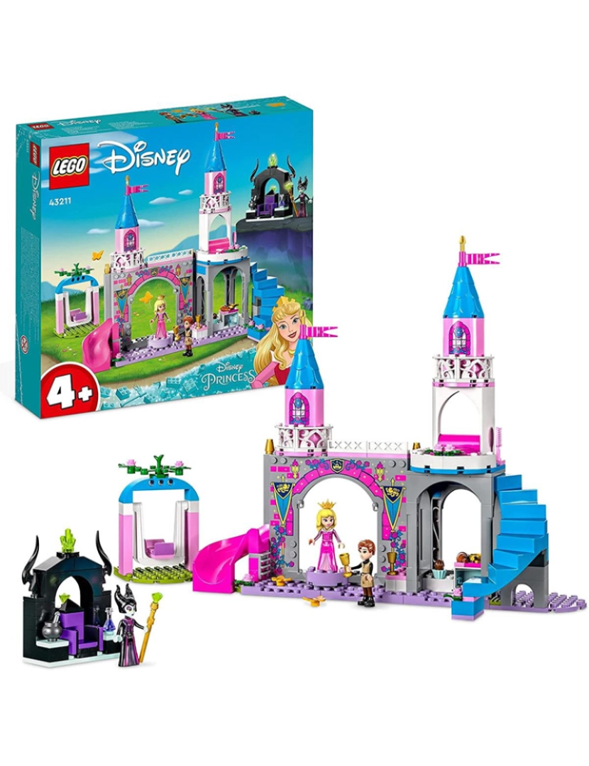 Lego - LEGO PRINCESS CASTELO DA AURORA 43211