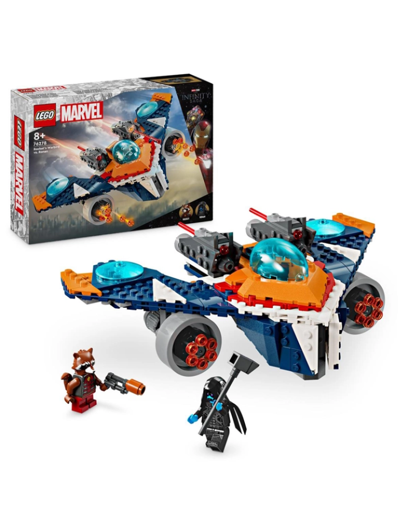 Lego - LEGO SUPER HEROES WARBIRD ROCKET VS. RONAN 76278