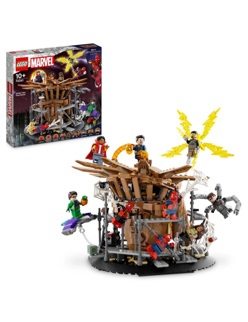 Lego - LEGO SUPER HEROES O COMBATE FINAL SPIDER-MAN 76261