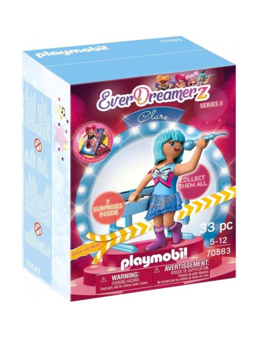 Playmobil - CLARE MUSIC WORLD 70583