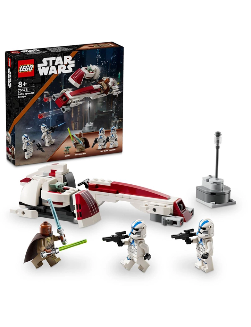 Lego - LEGO STAR WARS FUGA DO SPEEDER BARC 75378