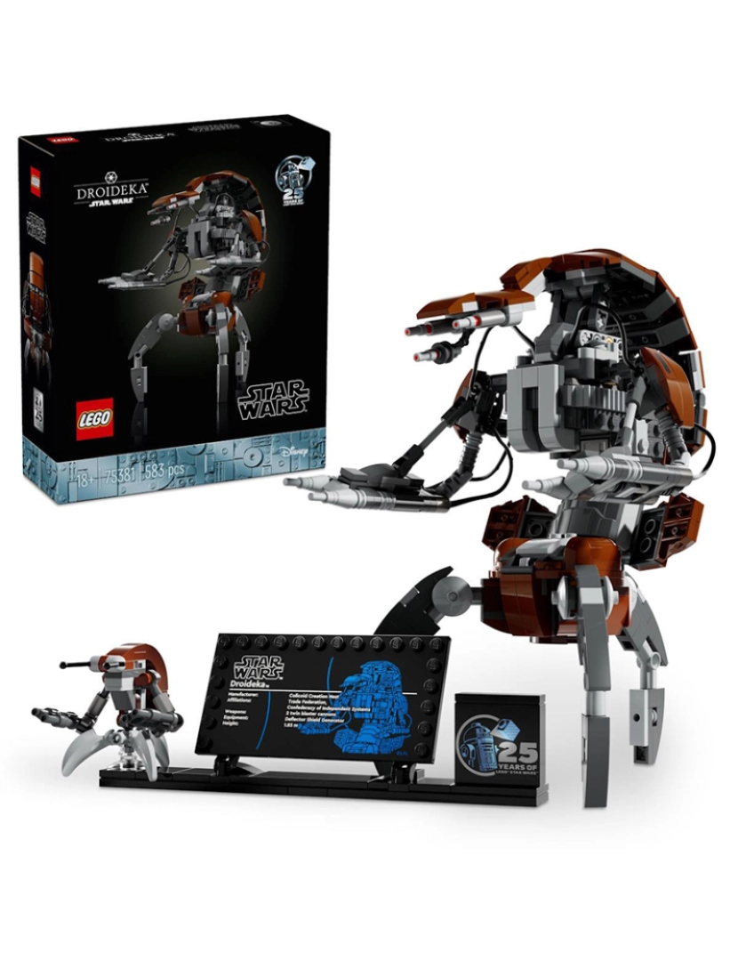 Lego - LEGO STAR WARS DROIDEKA 75381