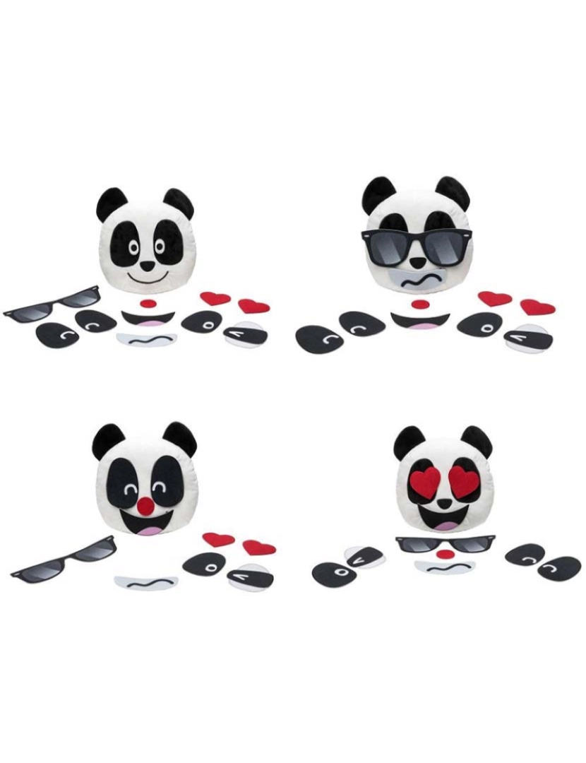 Panda - Panda Peluche Caras Divertidas 111964