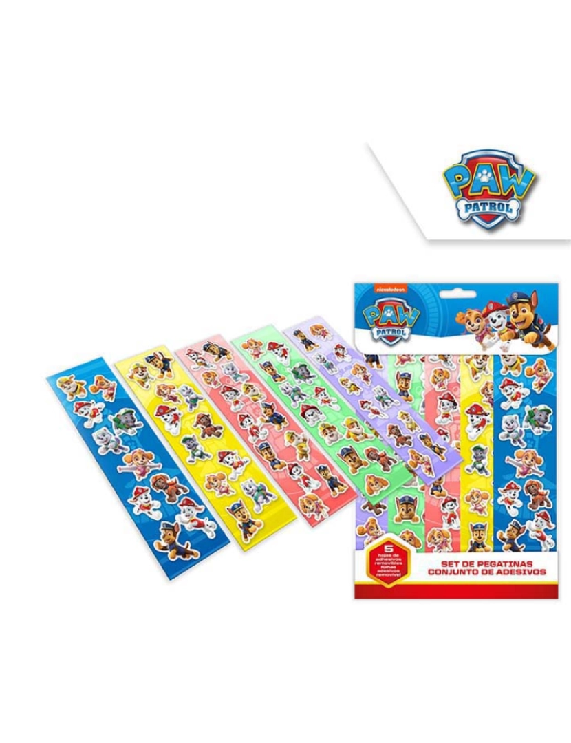 Paw Patrol - Conjunto Sticker Fun Paw Patrol TU