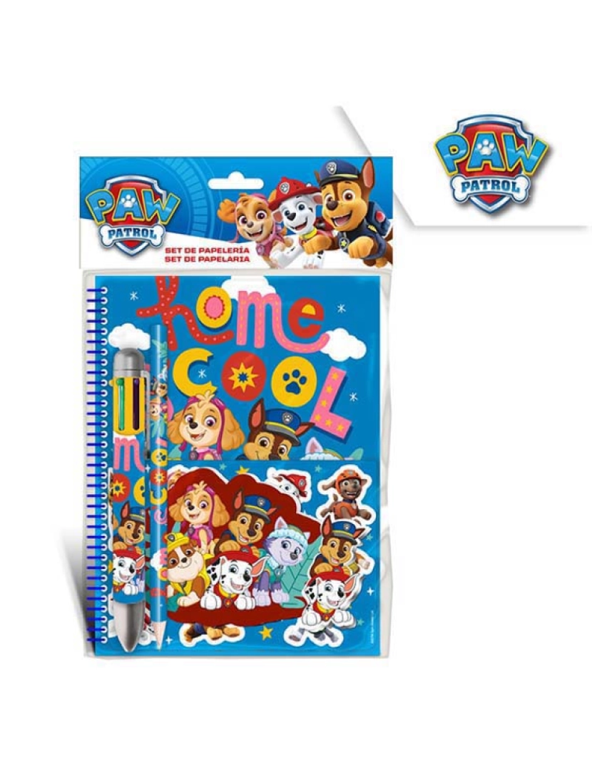 Paw Patrol - Conjunto Caderno Paw Patrol TU