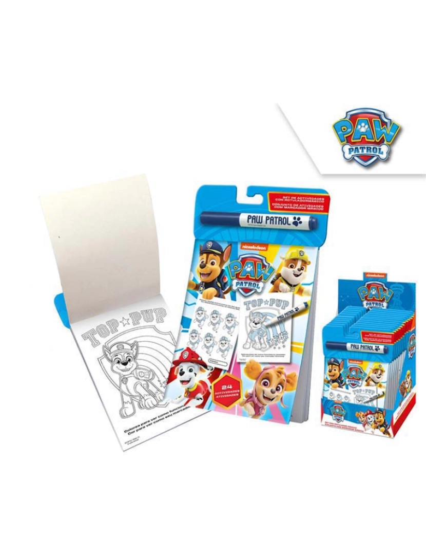 Paw Patrol - Conjunto Tinta Mágica Paw Patrol TU