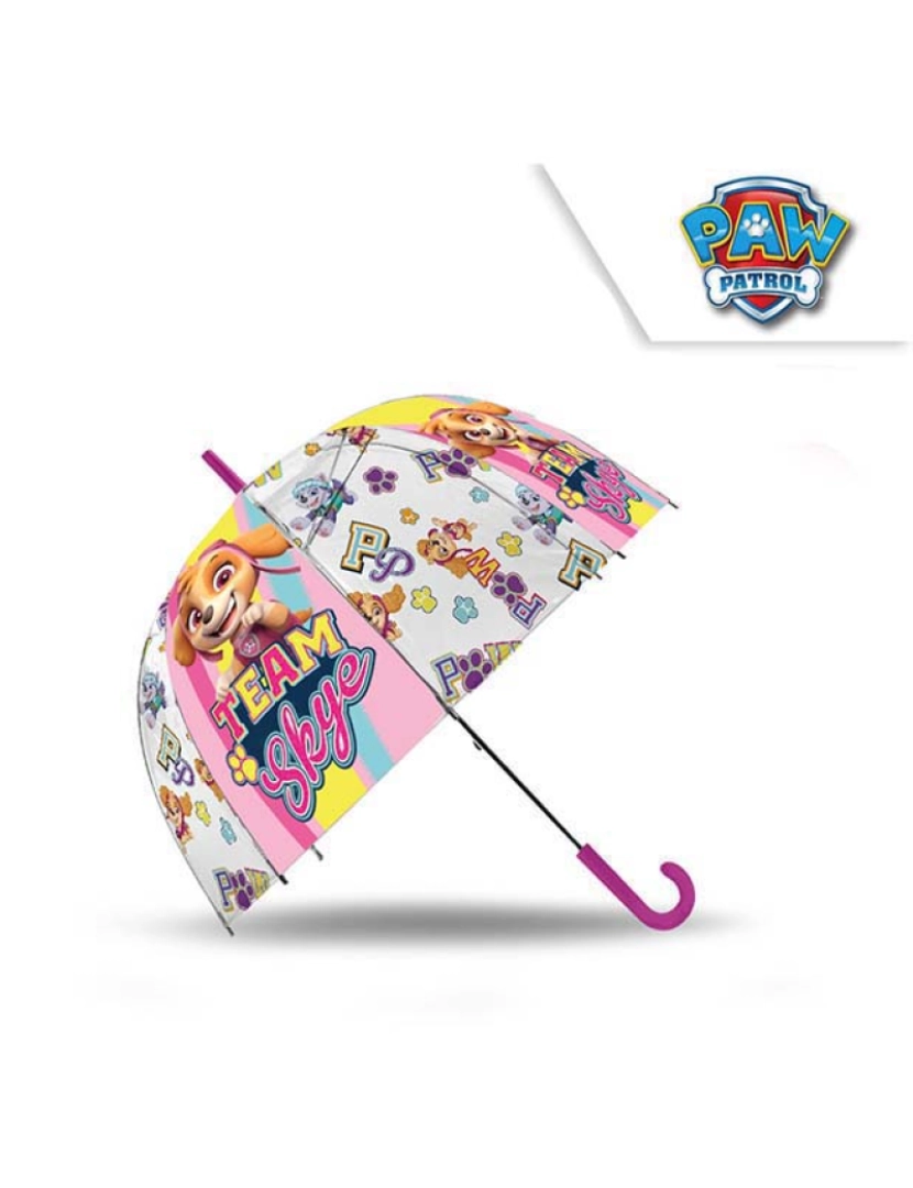 Paw Patrol - Chapéu De Chuva Auto Dome Skye TU