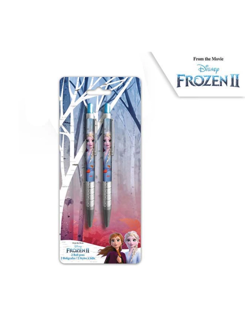 Frozen - Canetas Retráteis 2Pc Frozen 2 TU