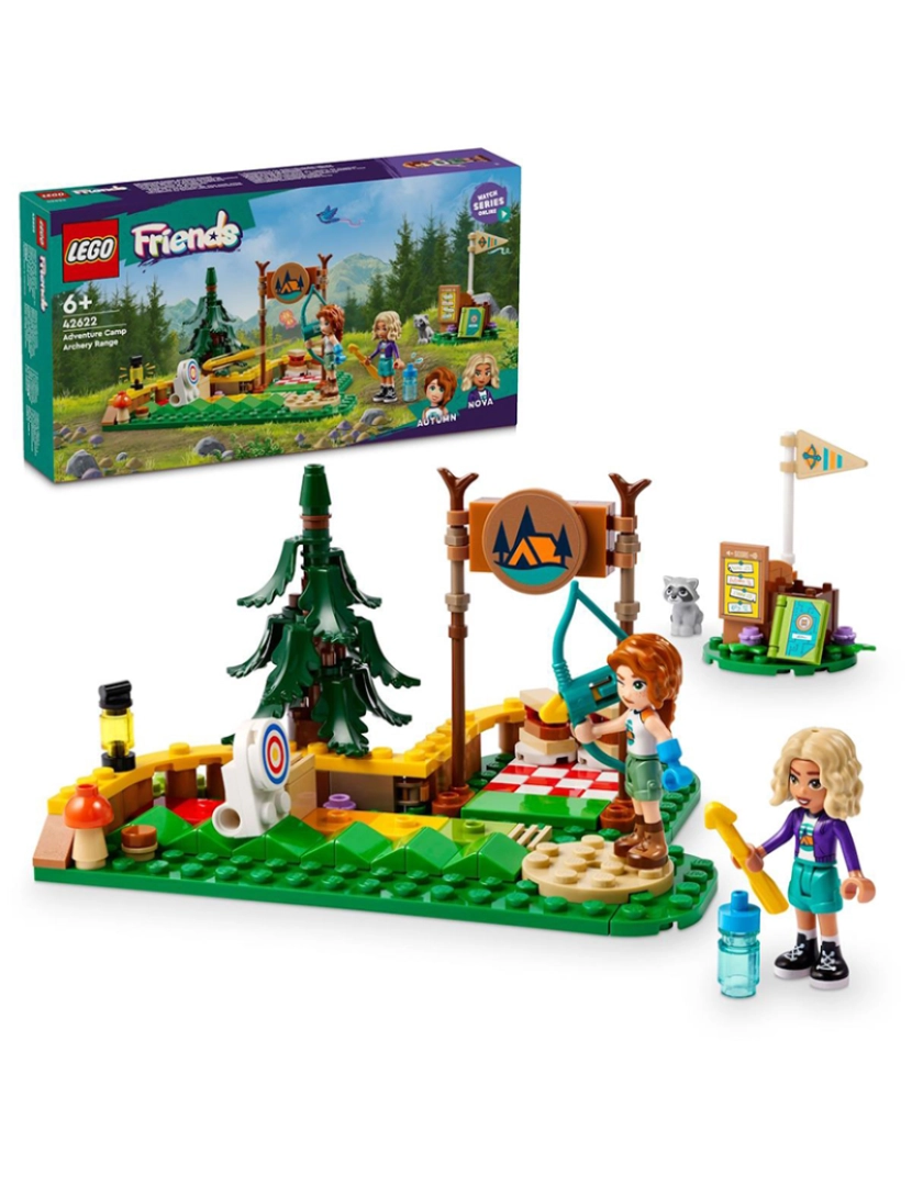 Lego - LEGO FRIENDS CAMPO AVENTURAS TIRO COM ARCO 42622