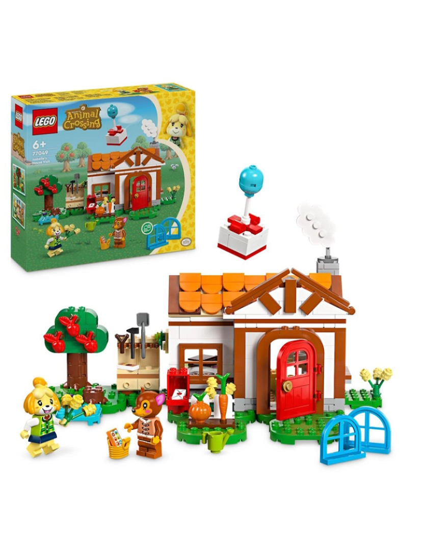 Lego - LEGO ANIMAL CROSSING VISITA DE ISABELLE 77049