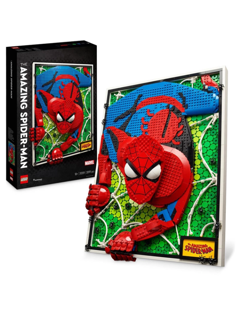 Lego - LEGO ART O FANTÁSTICO SPIDER-MAN 31209