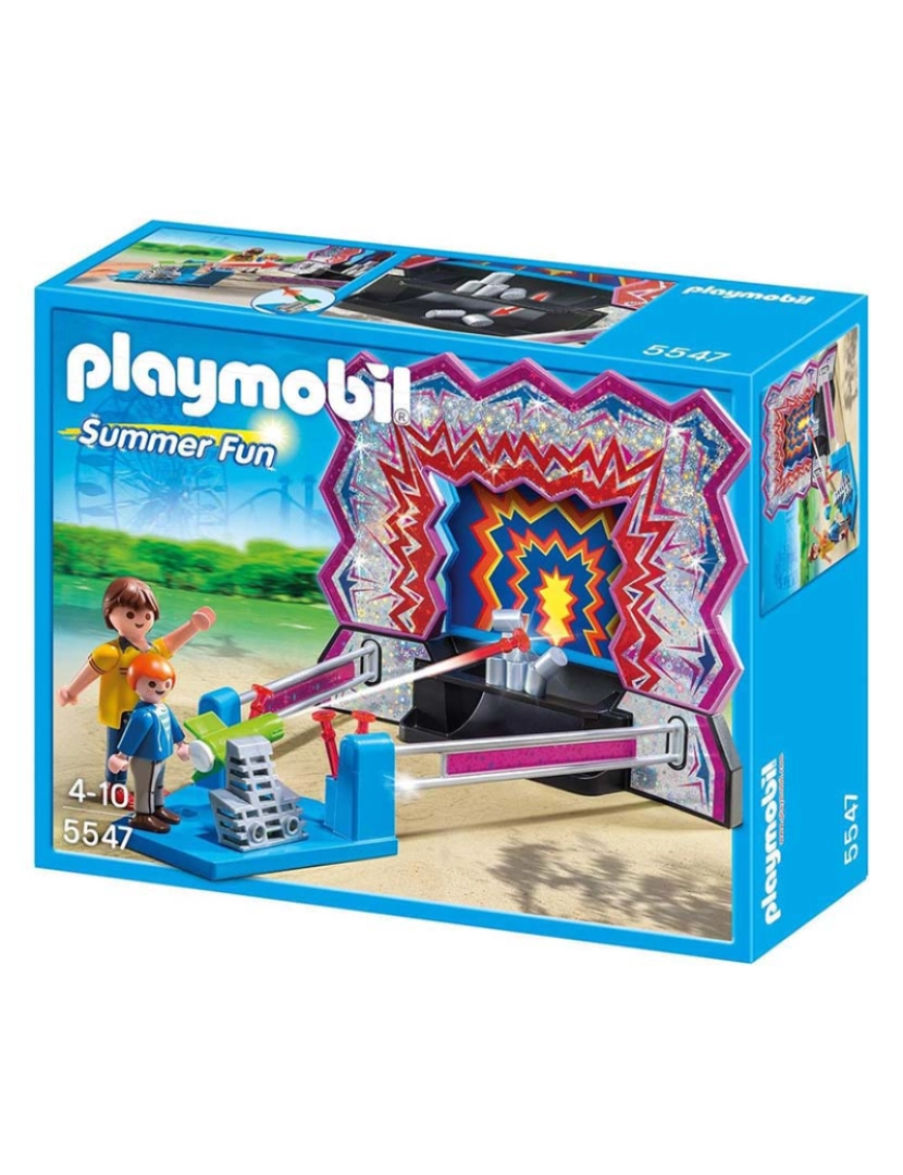 Playmobil - JOGO DO TIRO AS LATAS 5547