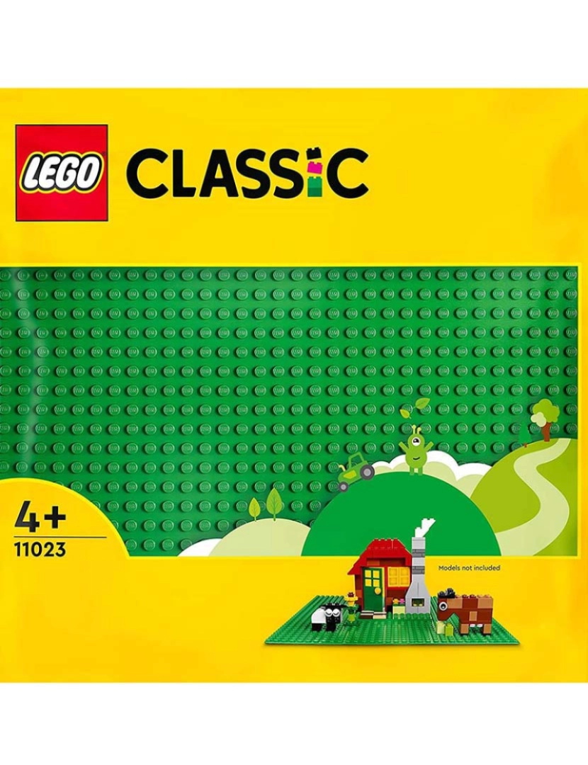 Lego - LEGO CLASSIC PLACA DE CONSTRUÇÃO VERDE 11023