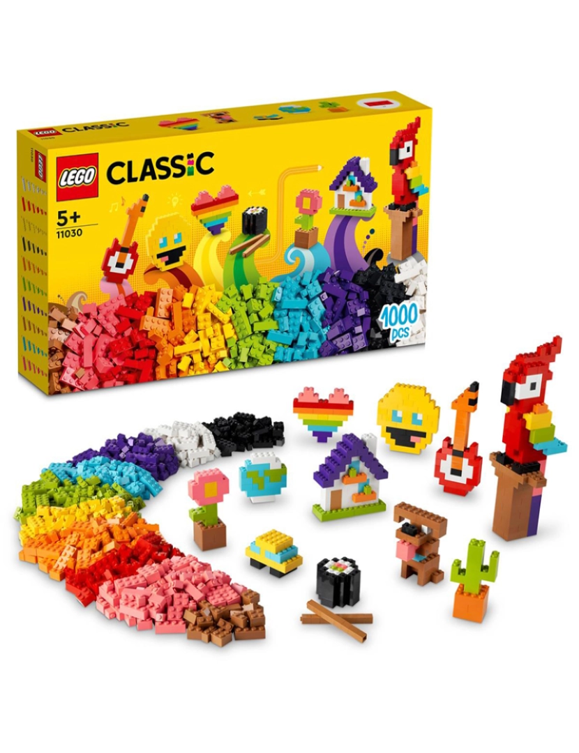 Lego - LEGO CLASSIC LADRILHOS A MONTES 11030