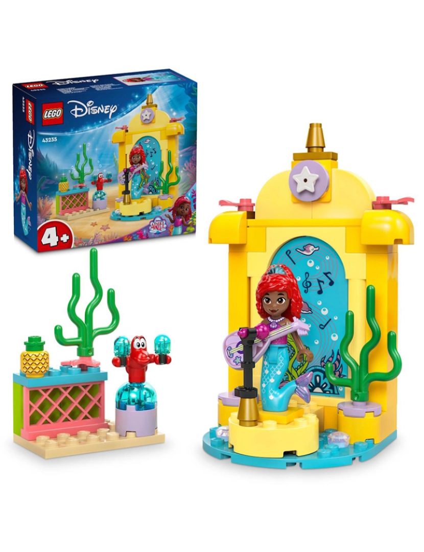 Lego - LEGO PRINCESS PALCO MUSICAL DA ARIEL 43235