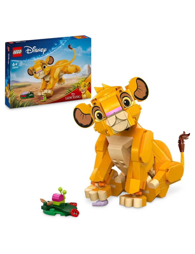 Lego - LEGO DISNEY CLASSIC FILHOTE DE SIMBA 43243