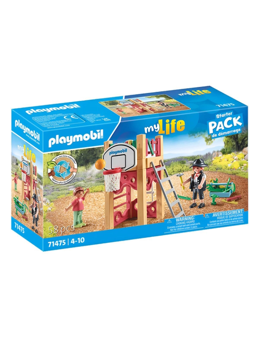 Playmobil - CARPINTEIRA COM TORRE DE JOGOS 71475