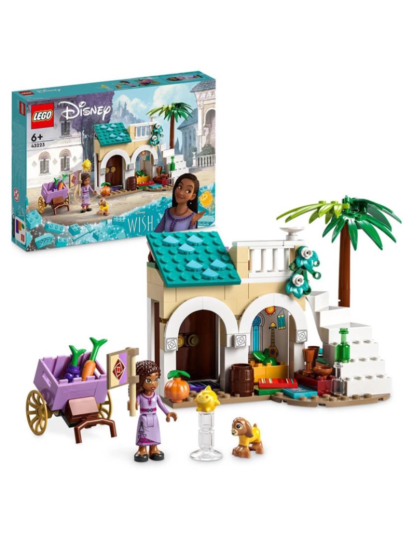 Lego - LEGO DISNEY ASHA NA CIDADE DE ROSAS 43223