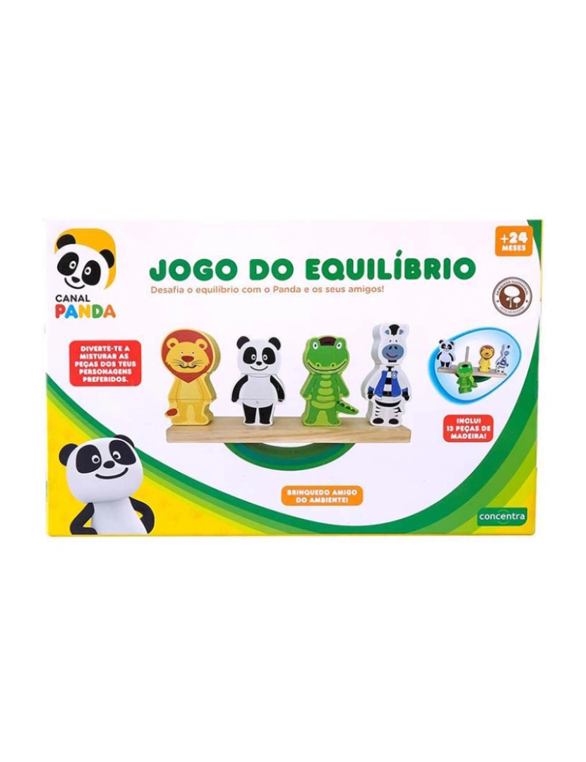 Panda - Panda Jogo Equilíbrio  Madeira 127293