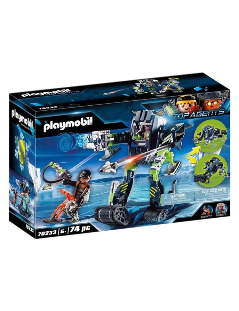 Playmobil - ARCTIC REBELS ROBÔ DE GELO 70233