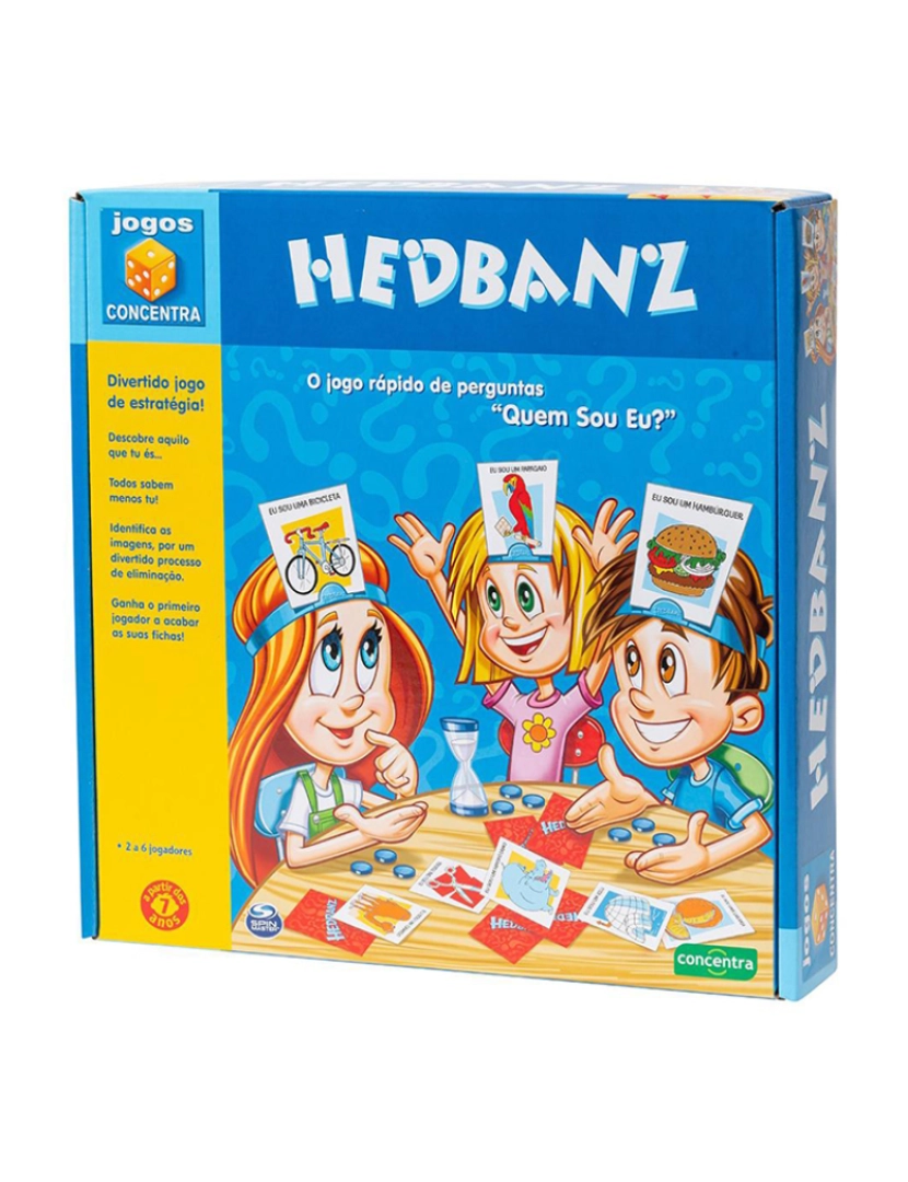 Concentra - JOGO HEDBANZ 341573