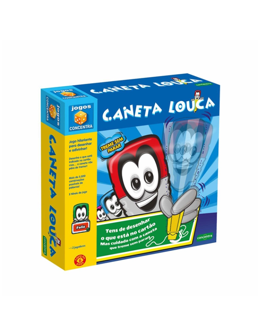 Concentra - JOGO CANETA LOUCA 132310