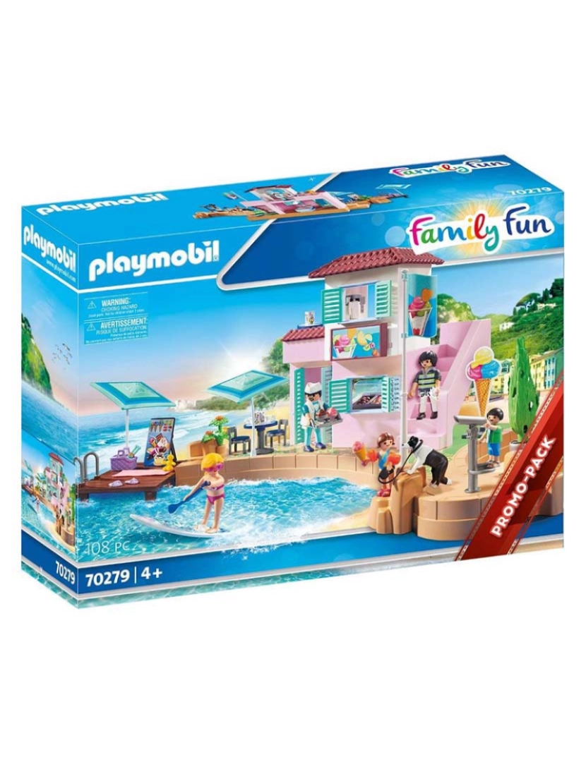 Playmobil - GELATARIA NO PORTO 70279