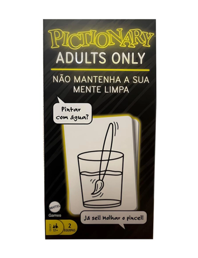 Mattel - JOGO PICTIONARY ADULTO PT JCM30