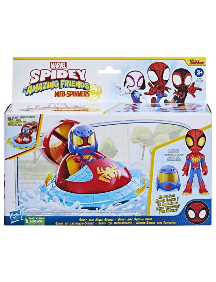 Hasbro - Spidey Amazing Tech Spidey Veiculo F72525X0