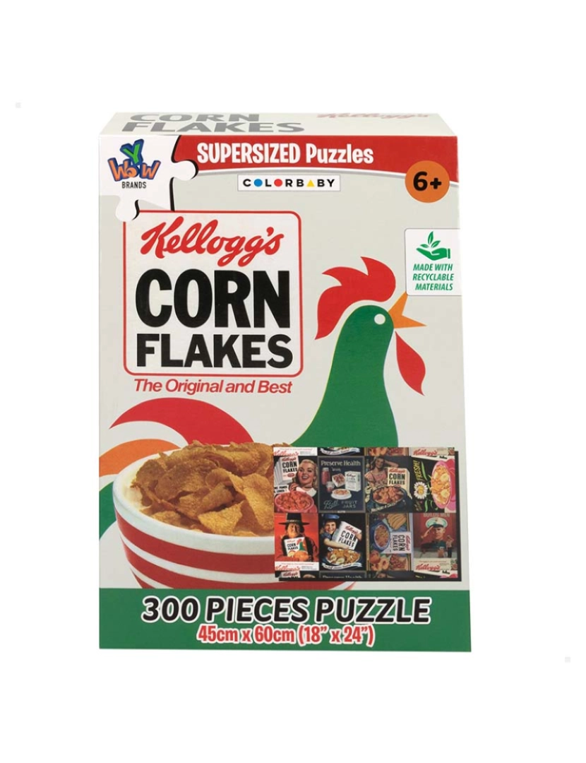 Colorbaby - Puzzle Kellogg´S Corn Flakes 300 Pcs TU