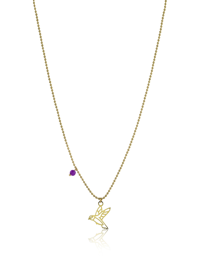 Emily Westwood - Colar de Senhora Dourado, roxo