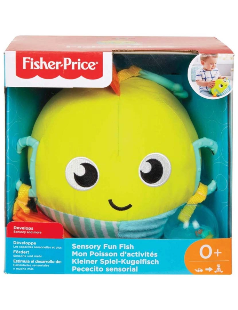 Fisher-Price - FISHER-PRICE PEIXE DE ATIVIDADES GFC36