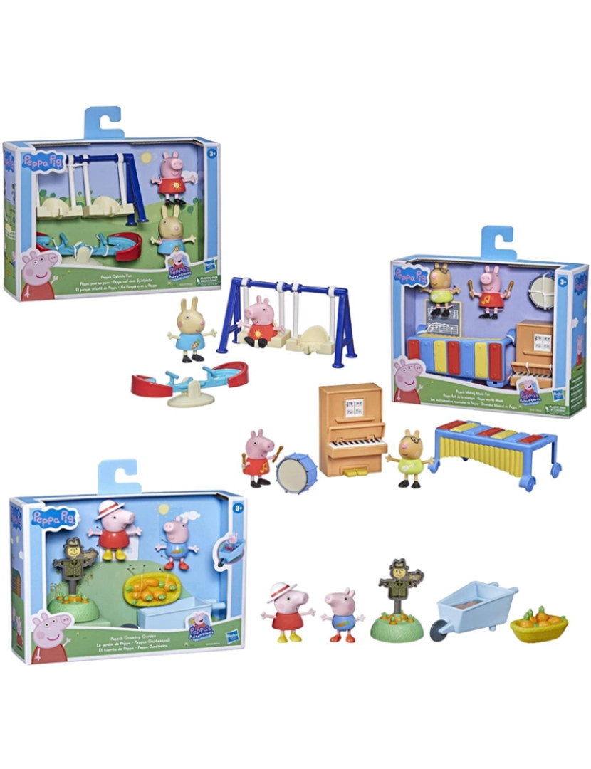 Peppa Pig - Peppa Pig Momentos Sortido F21895L0