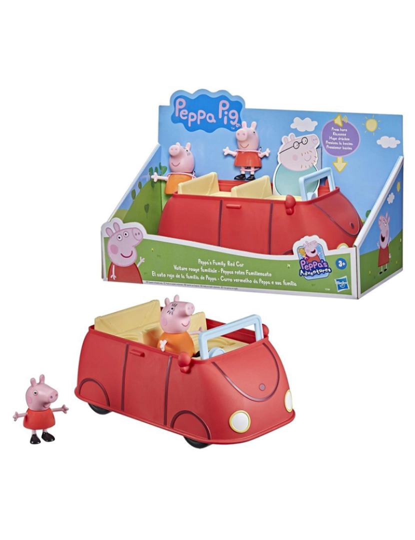 Peppa Pig - Peppa Pig O Carro Vermelho Da Familia F21845L0