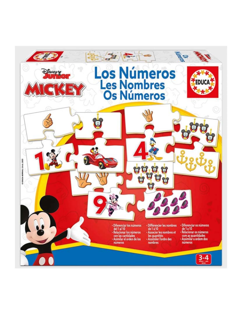 Educa - Os Numeros Mickey And Friends 19327