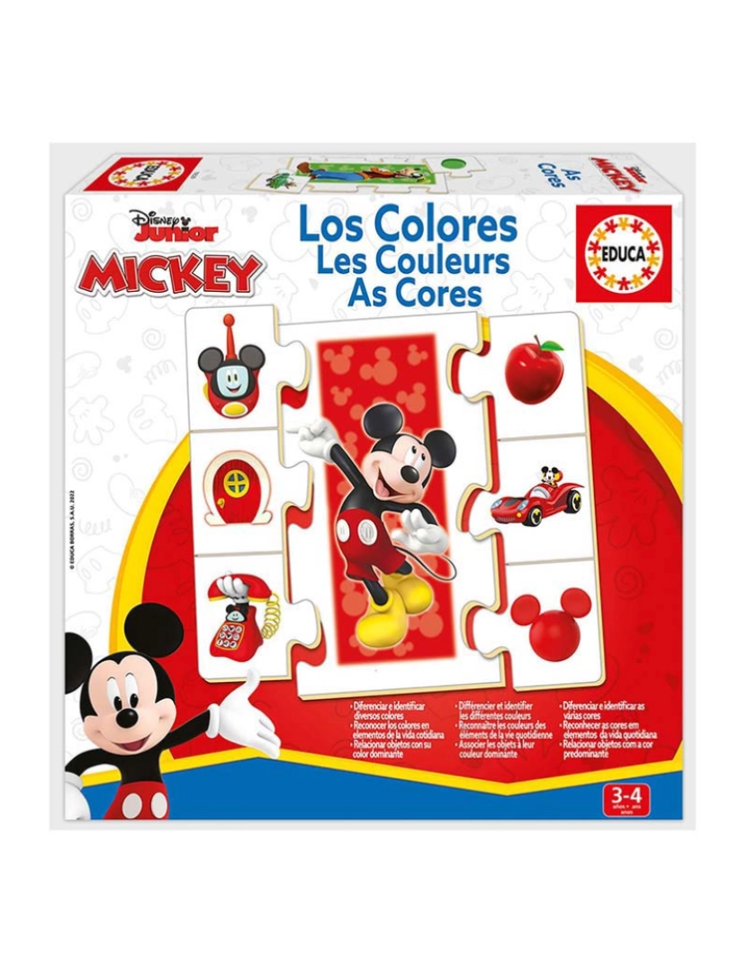 Educa - As Cores Mickey And Friends 19329