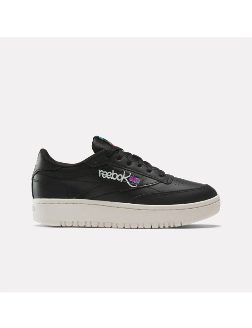 Reebok - Ténis CLUB C DOUBLE Preto