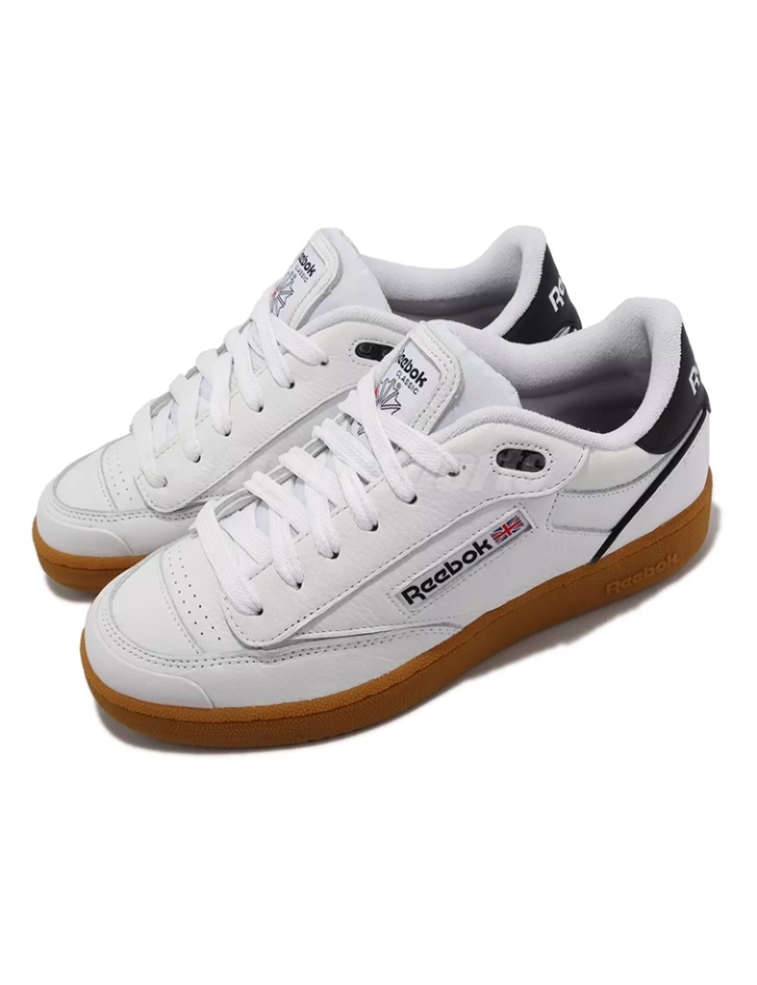 Reebok - Ténis CLUB C BULC Branco e Preto