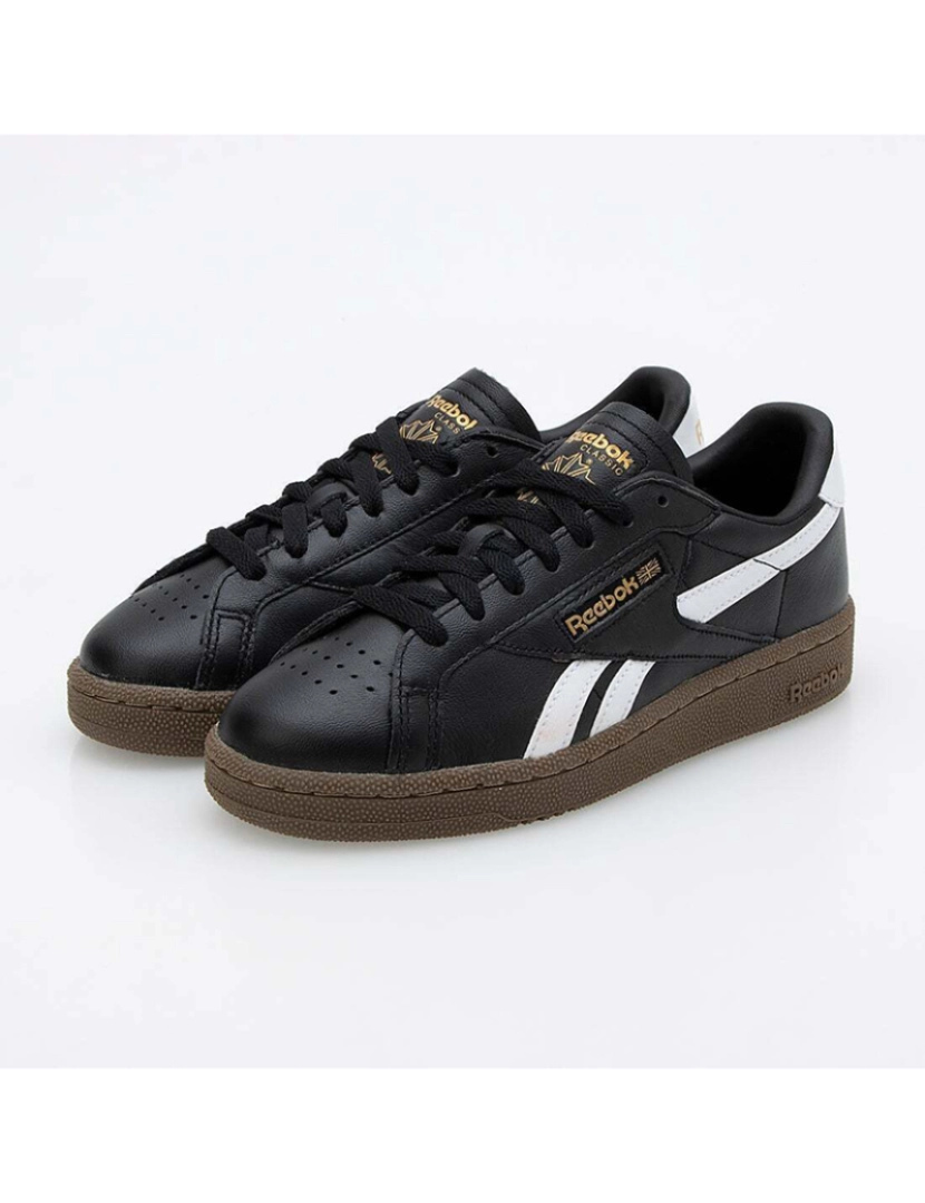 Reebok - Ténis CLUB C GROUNDS UK Preto e Branco