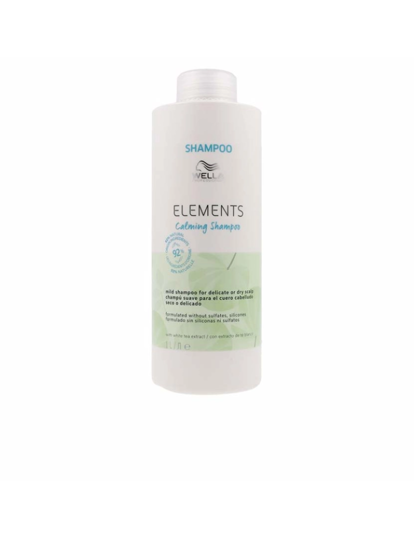 Wella - Elements Calming Champô  1000 Ml