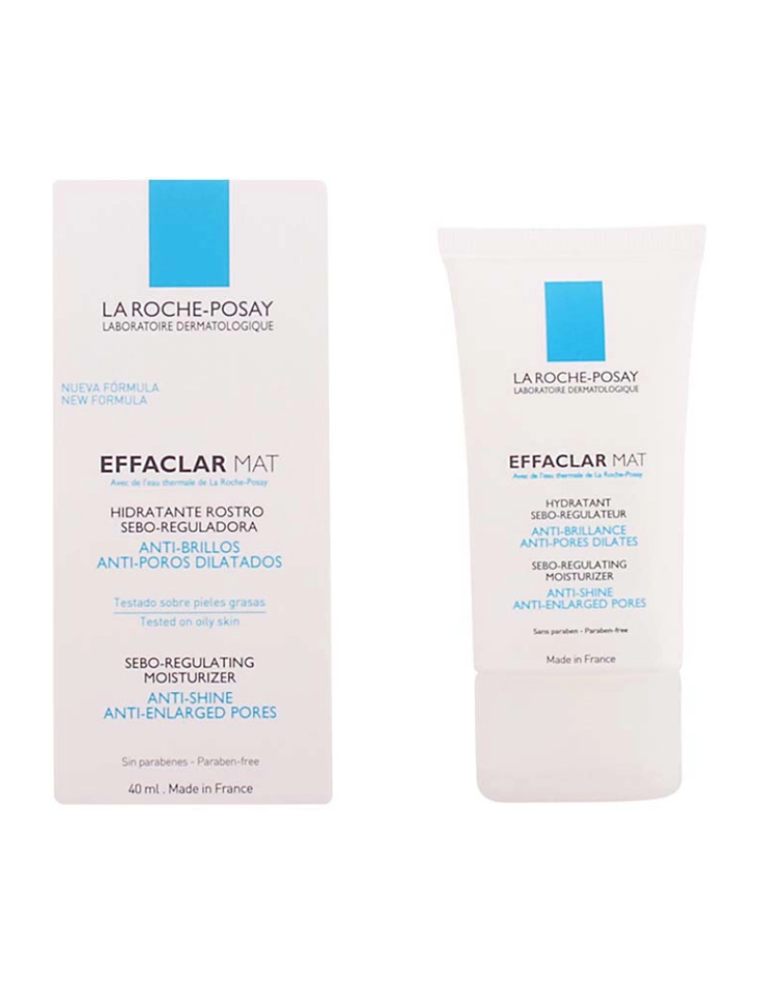 La Roche Posay  - Effaclar Mat Hidratante Regulador De Sebo 40 Ml 