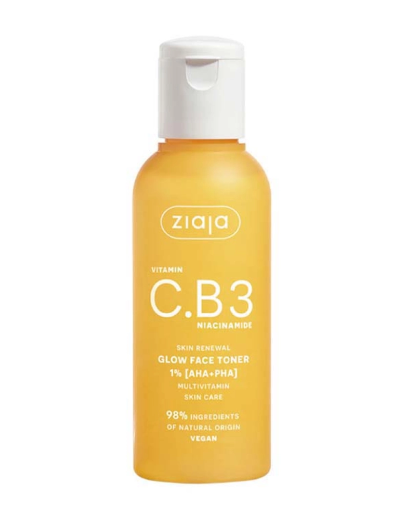 Ziaja - Vitamina C.B3 Niacinamida Tónico Facial Iluminador 1% 120 Ml