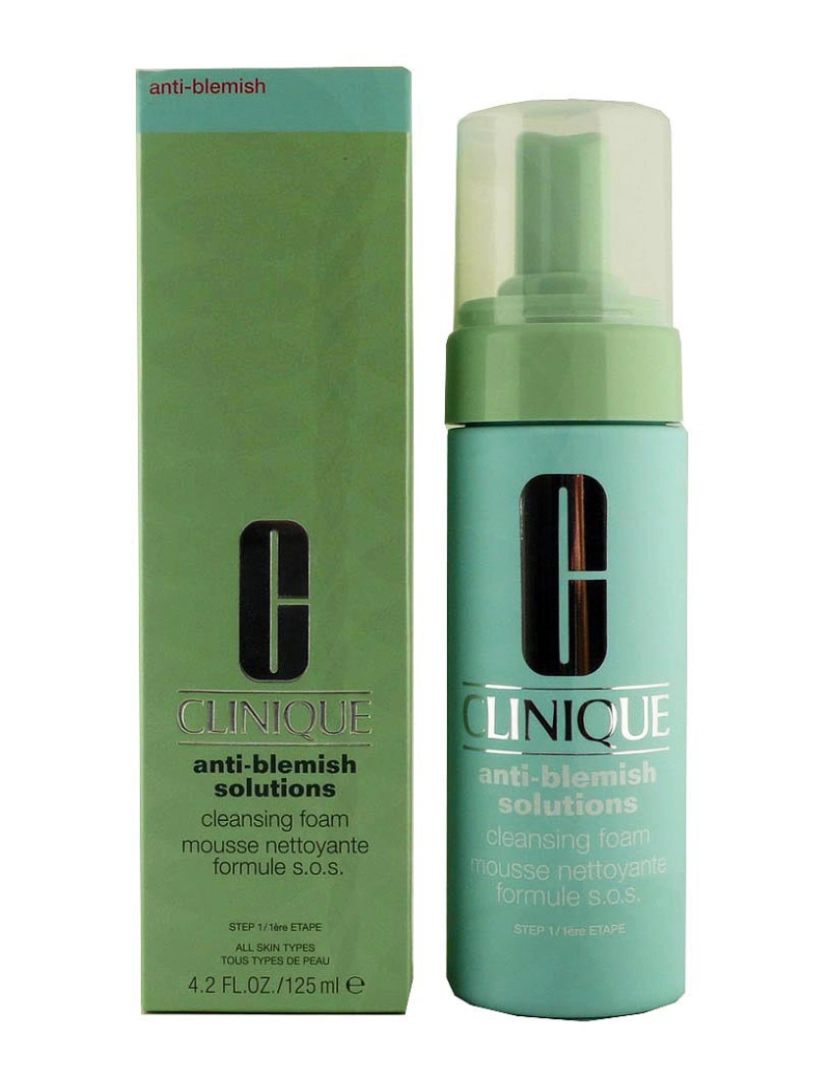 Clinique - Espuma de Limpeza Anti-Blemish Solutions 125Ml