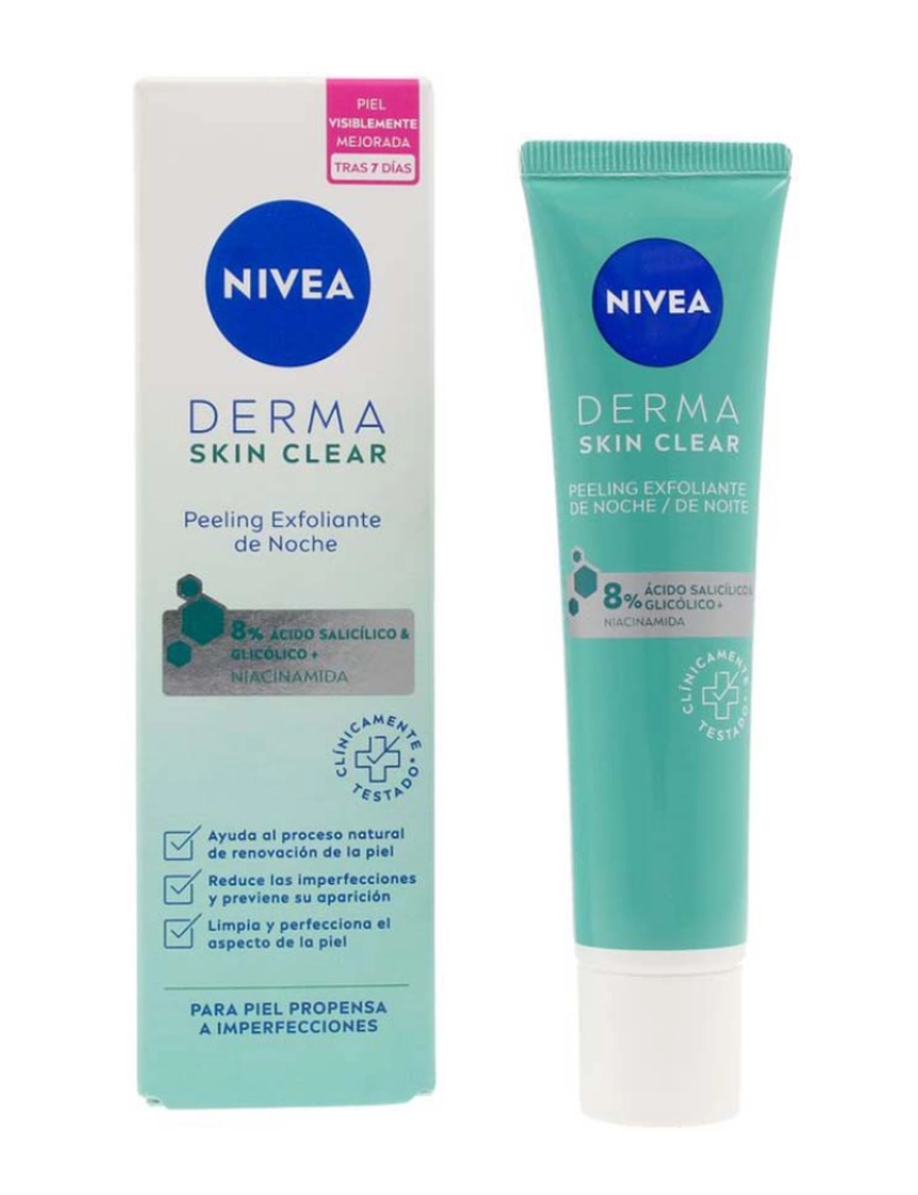 NIVEA - Esfoliante químico ativo da  Derma  40 Ml