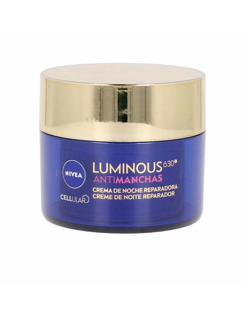 NIVEA - Creme de Noite Reparador Luminous 630º Anti-manchas 40Ml