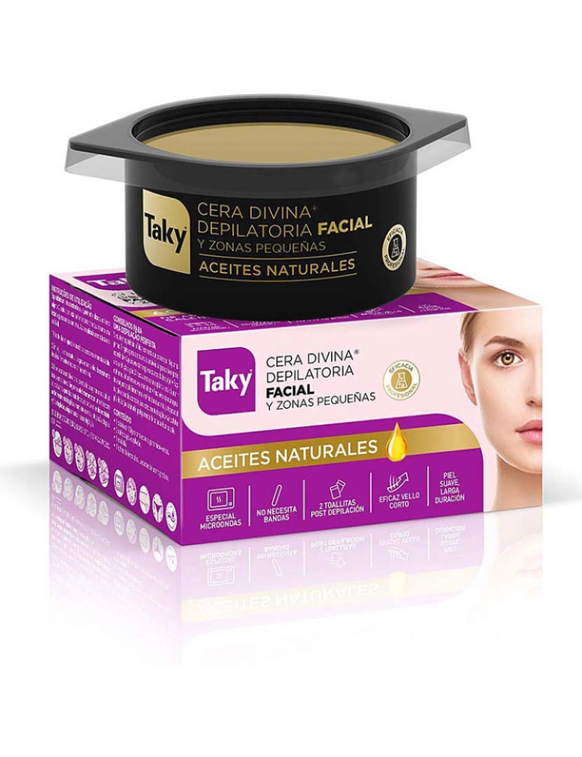 Taky - Cera Divina Facial Óleos Naturais 100Gr