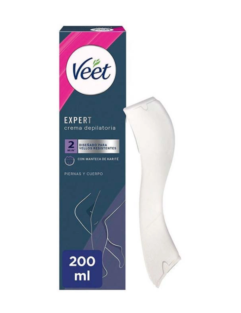 Veet - Expert Piernas Y Cuerpo Crema Depilatoria 200 Ml