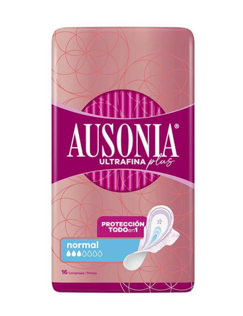 Ausonia - Ausonia Ultrafina Plus Pensos Normal Alas 16 U