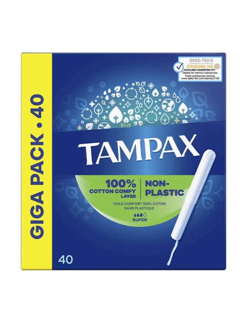 Tampax - TAMPAX SUPER tampón 40 uds